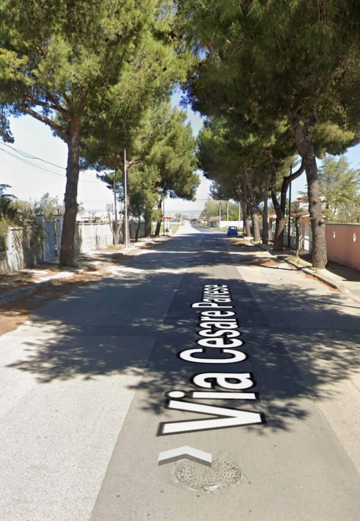 Via Cesare Pavese (come era)